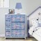 Sorbus Dresser with Drawers - Furniture Storage Tower Unit for Bedroom, Hallway, Closet, Office Organization - Steel Frame, Wood Top, Easy Pull Fabric Bins